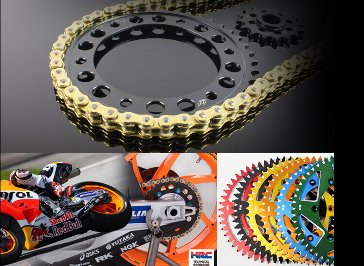 RK takasago chain With over 60 years of experience in Motorcycle chains production is one of the leader in motorcycle chain's market.